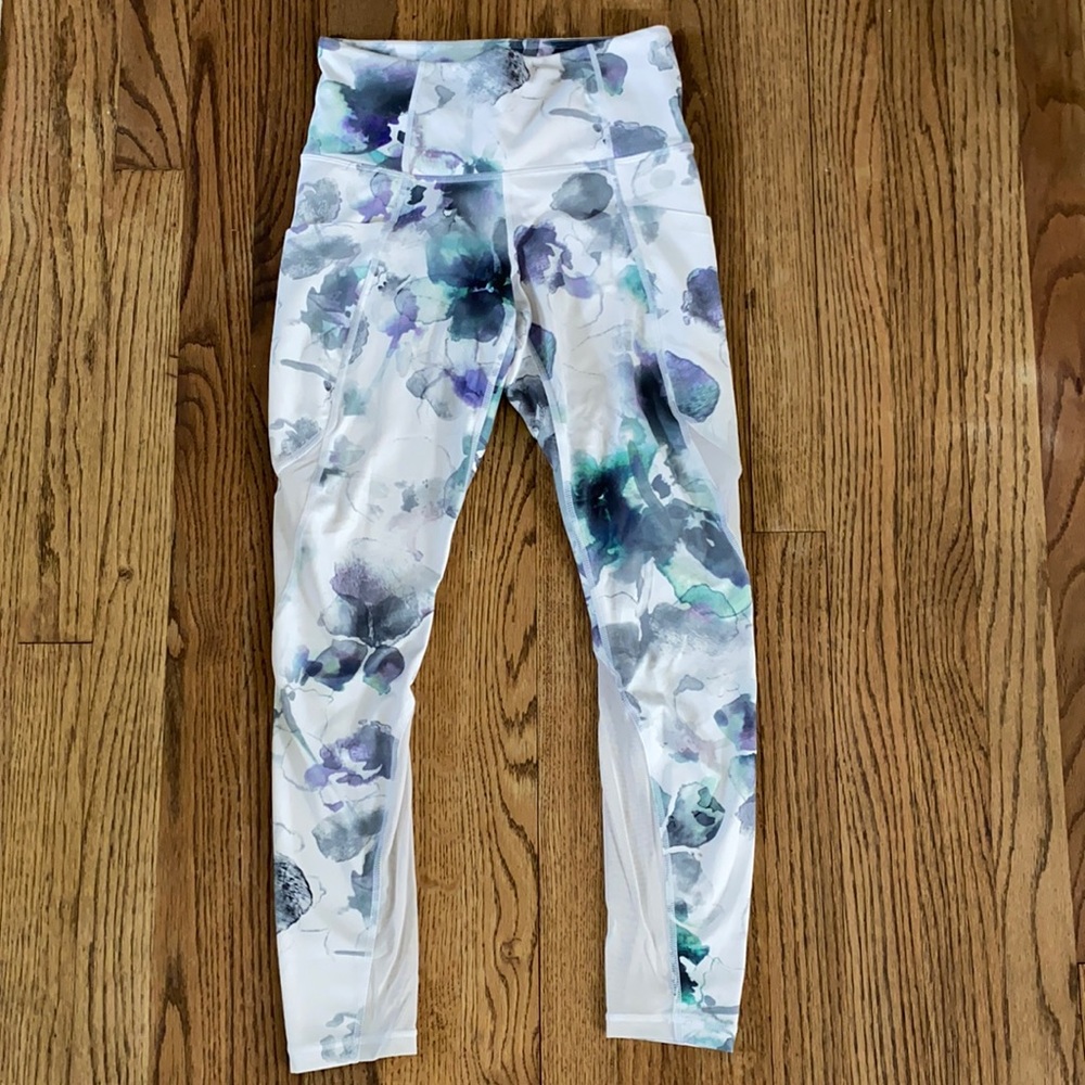Athleta Stash Pocket Legging Floral